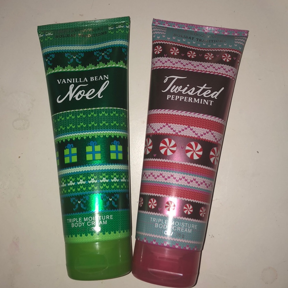 Bath and Body Works lotions